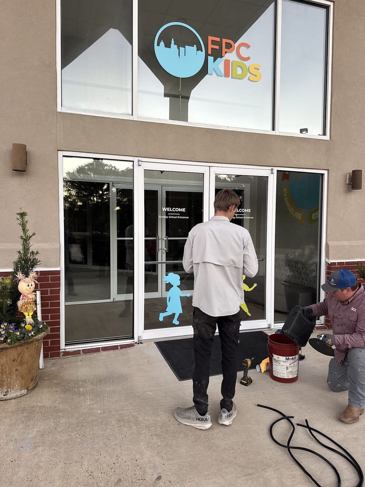 Completed glass project by Clearline Glass in the Jackson, MS metro