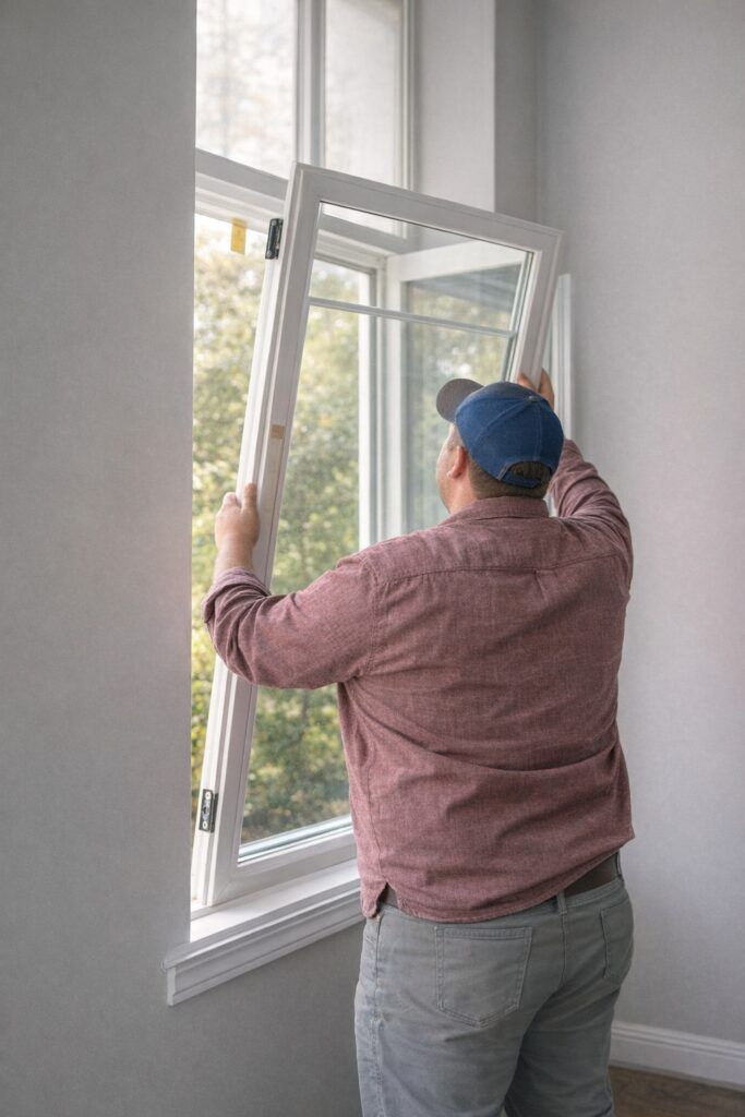 Residential window glass replacement in the Jackson, MS metro